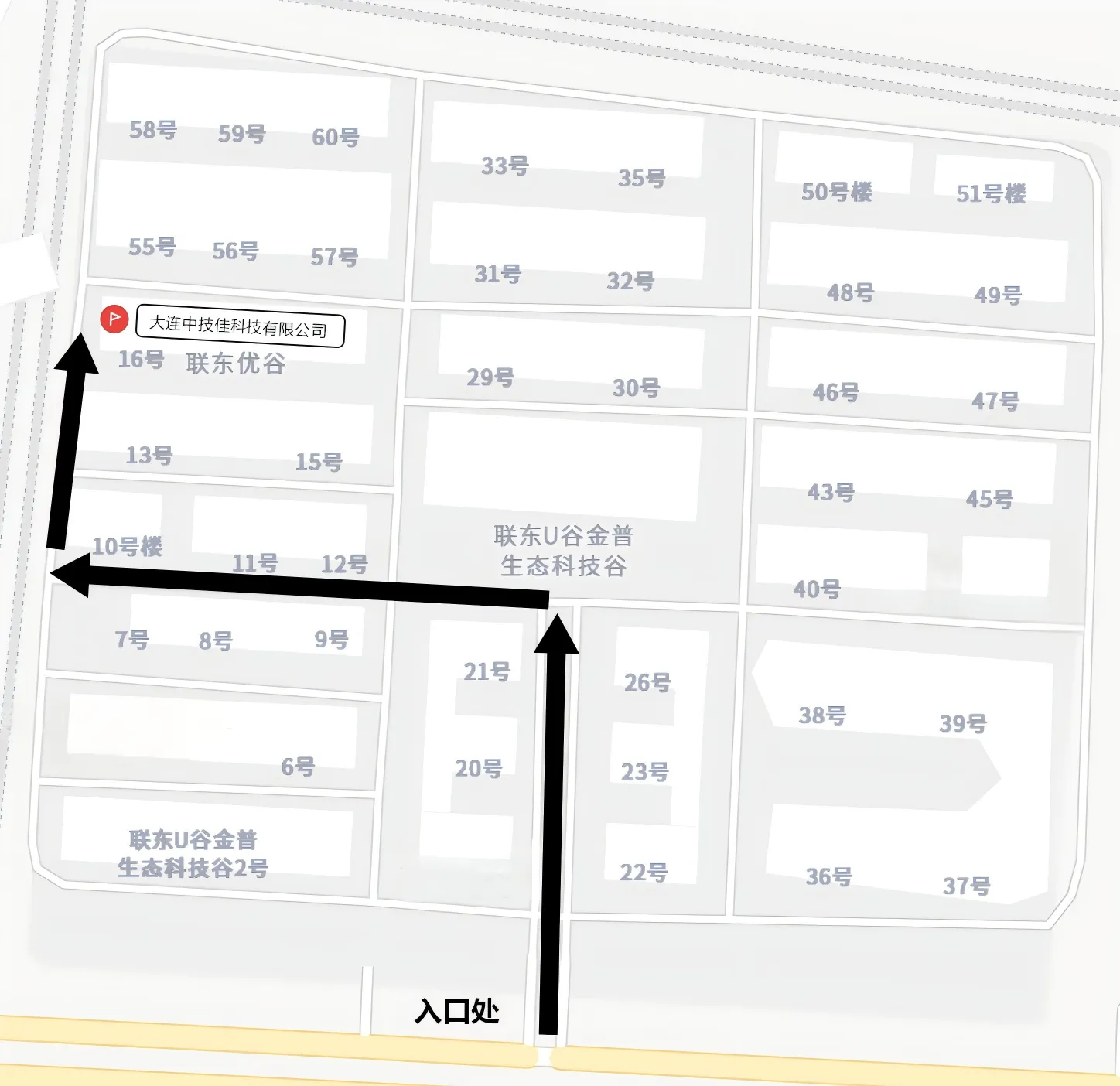 大连中技佳科技有限公司位置图
